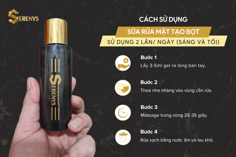 Serenys - Dung dịch vệ sinh nam an toàn chất lượng