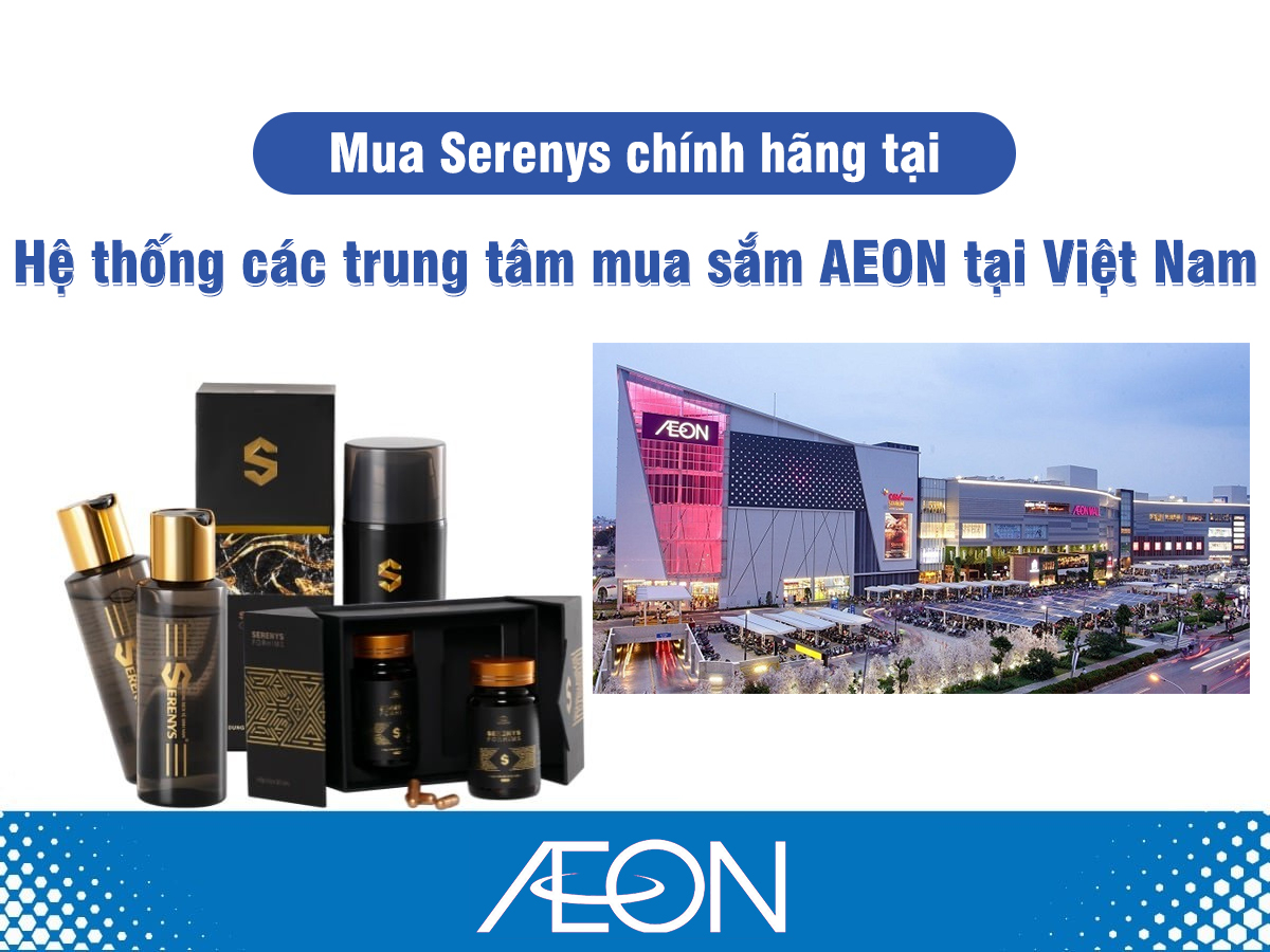 MUA SERENYS CHÍNH HÃNG Ở ĐÂU?