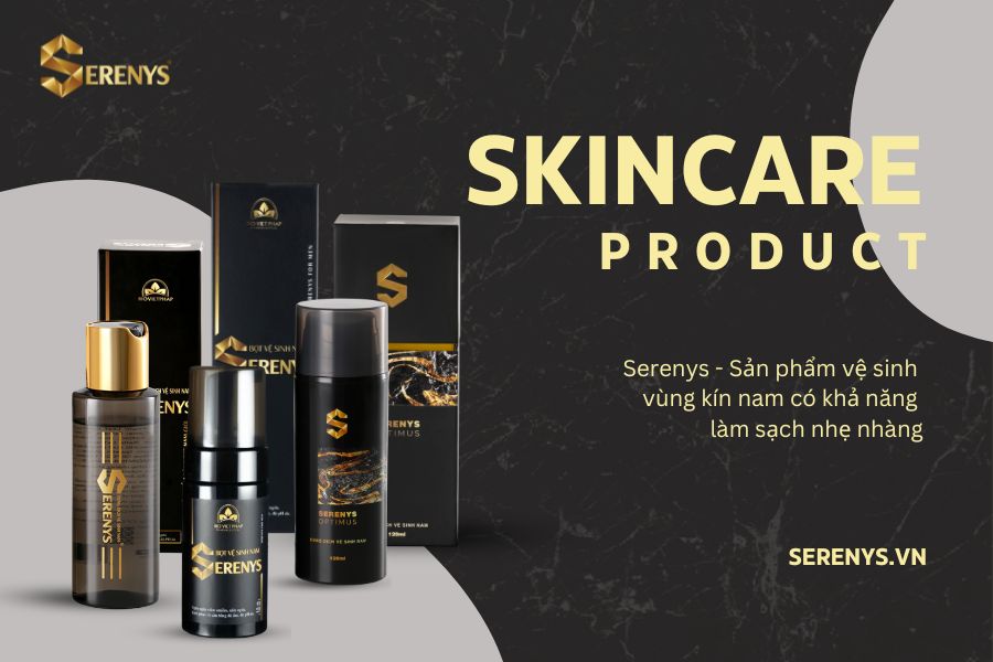 Thuốc vệ sinh vùng kín nam có khả năng làm sạch nhẹ nhàng
