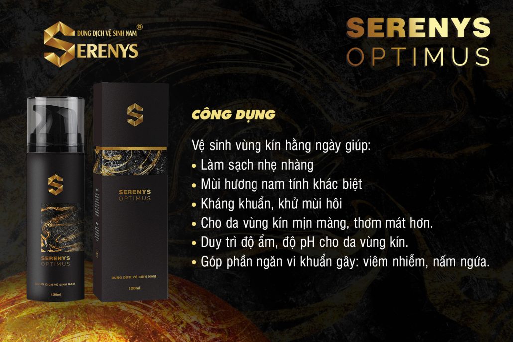 Serenys - giúp nam giới tự tin thể hiện bản lĩnh