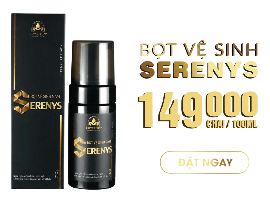 Bọt vệ sinh nam serenys